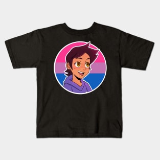 Light Bisexual Flag Kids T-Shirt